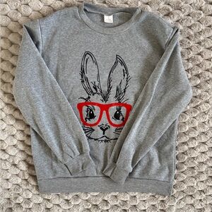 Easter Bunny neck sweater